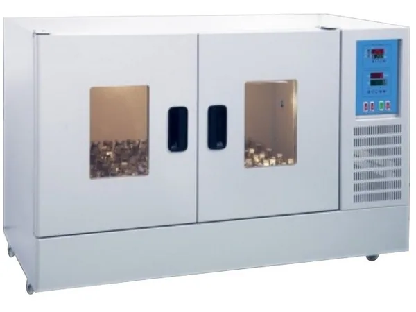 Large LOM-300 shaking incubator with double doors