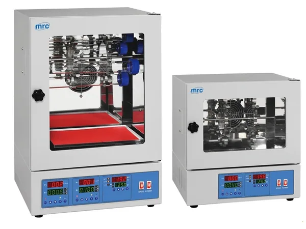 HD-series hybridisation incubator with a bottle carousel