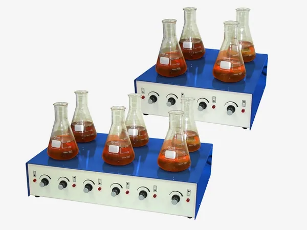 Multi-position magnetic stirrer without heating