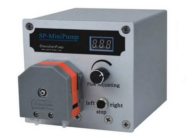 Compact SP and EM mini peristaltic pumps for embedding