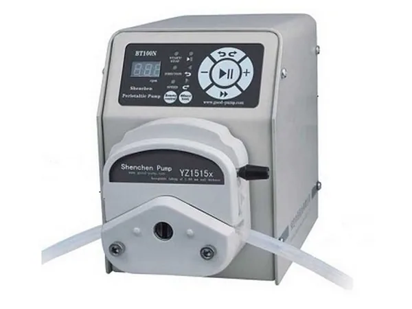 BT-N laboratory peristaltic pump with a membrane keypad
