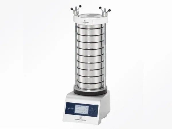 EML 200 laboratory sieve shaker with a digital panel